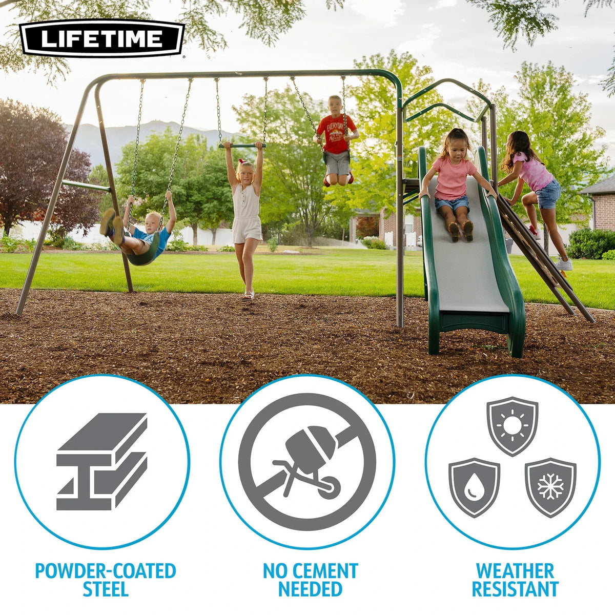 Lifetime Climb & Slide Playset