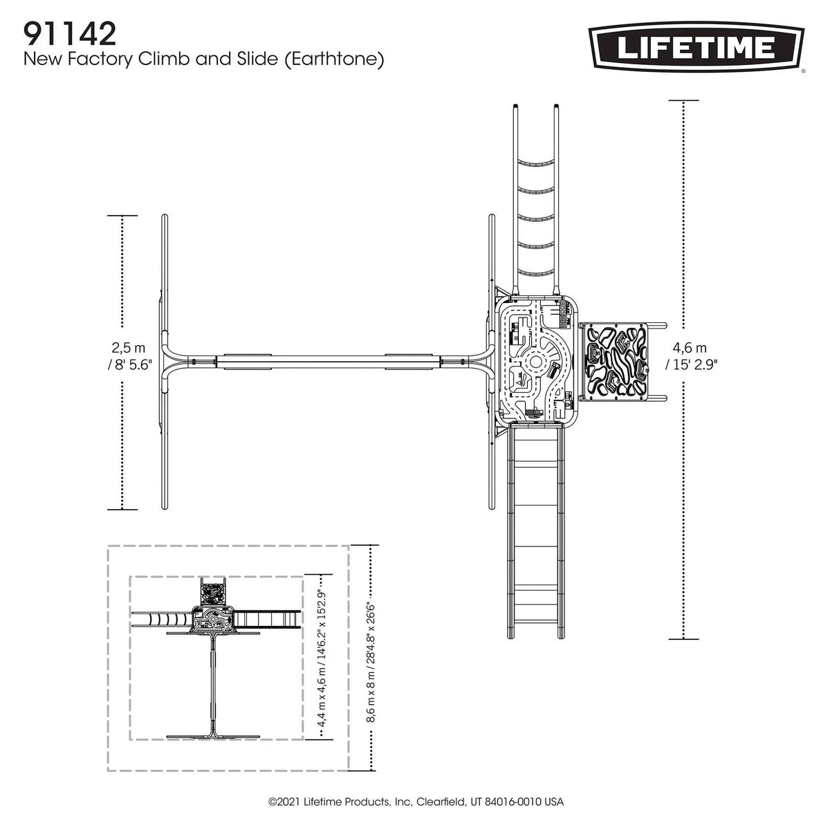 Lifetime Climb & Slide Playset