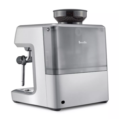 Breville Stainless Steel Barista Express Espresso Machine Light Silver BES870XL: 15 Bars Pressure, Milk Frother, Grinder image 3