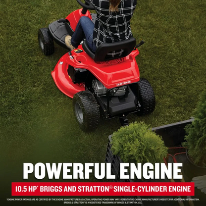 CRAFTSMAN R110 30-Inches 10.5 -HP Single cylinder Gas Riding lawn mower image 1