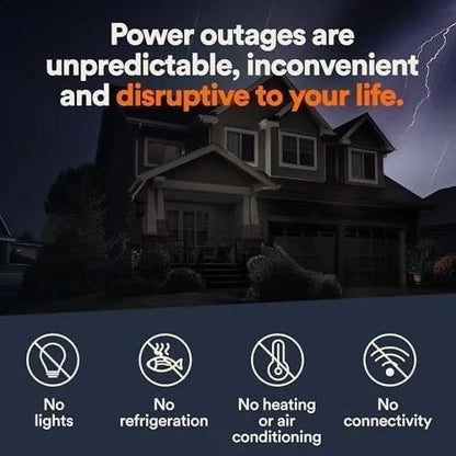 Generac Guardian 22kW Home Standby Generator with 200 Amp Transfer Switch, Durable All Aluminum, WiFi Enabled with G-Force Engine, Easy to Use, Whole House Power Backup, Smart Outage Solution – Bisque