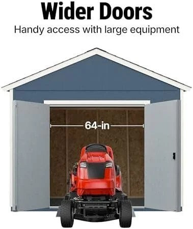 Handy Home Products Rookwood 10×12 Do-It-Yourself Wooden Storage Shed- Does not Include Floor kit, Paint, or Roofing Shingles