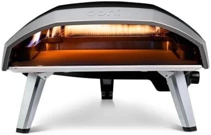 Ooni Koda 16 Natural Gas Pizza Oven – 28mbar Natural Gas Outdoor Oven, Makes 16 Inch Pizzas