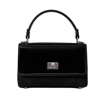 Patent Suede Bag