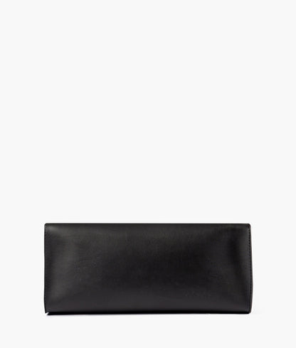 Black with burgundy color multi compartment satchel bag