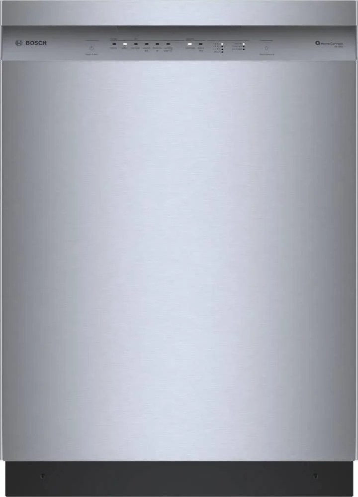 Bosch SHE41CM5N 300 Series 24″ Dishwasher 48 db – Recessed Handle, Stainless Steel
