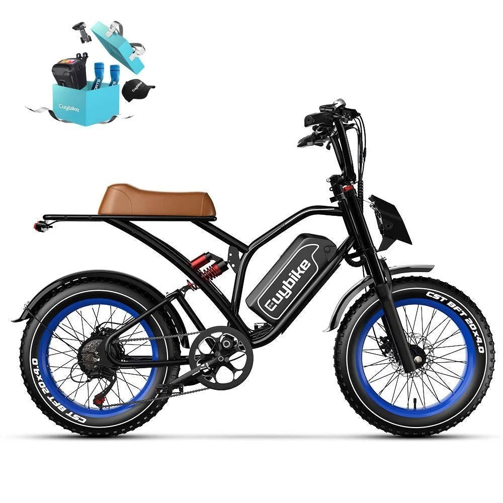 Euybike S4 Moped-Style Fat Tire Electric Bike