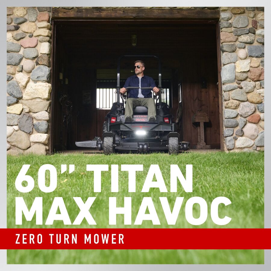 Toro TITAN® MAX Havoc™ Edition 60″ 26 HP 747cc Zero-Turn Mower