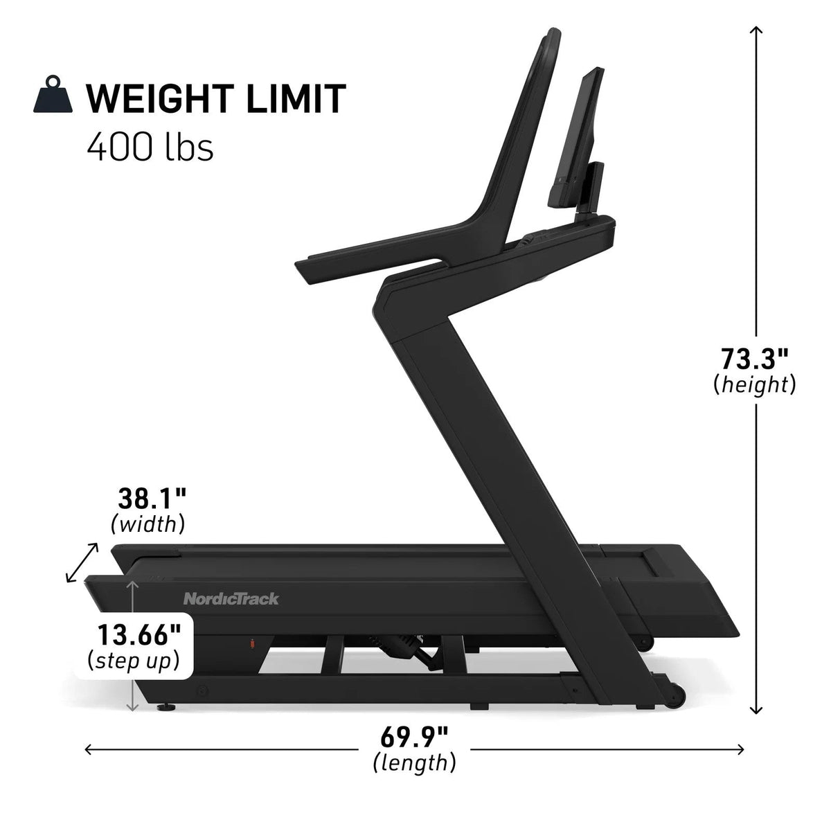 NordicTrack X24 Incline Trainer Treadmill