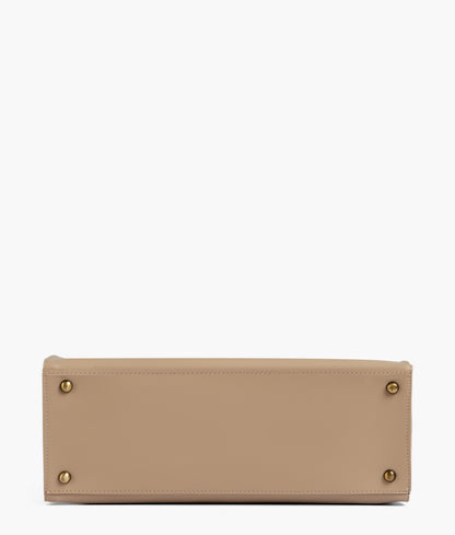 Off-white workplace handbag for women