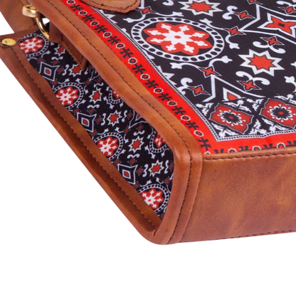 AJRAK SCARLET ELEGANCE