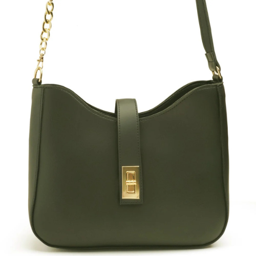 Green handbag