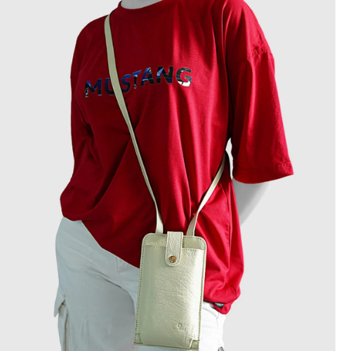 White crossbody