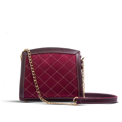 Maroon bag bob