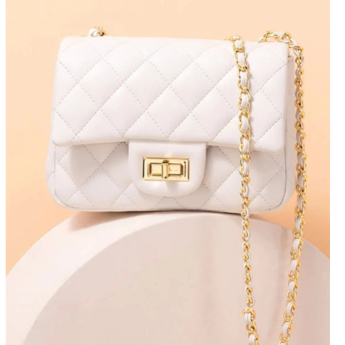 Crossbody white bags