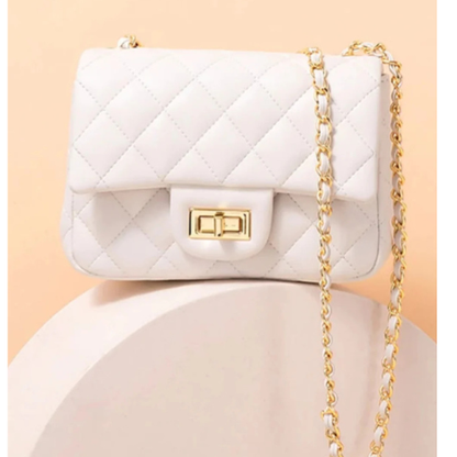 Crossbody white bags