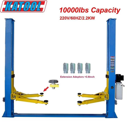 KT-H105 Two Post Vehicle Lift 10,000lbs
