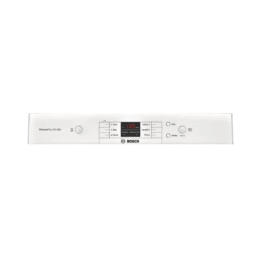 Bosch 100 Series PureDry 50-Decibel Front Control 24-in Built-In Dishwashers (Fingerprint-Resistant Stainless Steel) ENERGY STAR