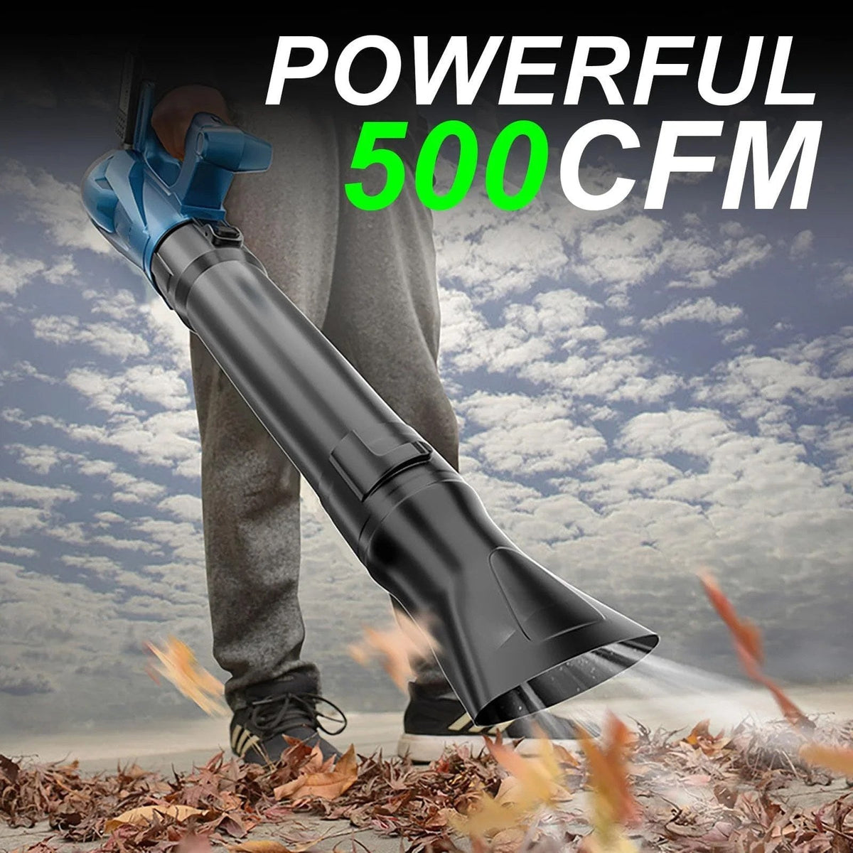 Powerful Cordless Air Duster for Cleaning Electronics, Keyboards, Car Interiors & More