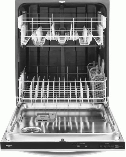 Whirlpool 24″ Fingerprint Resistant Stainless Steels Built In Dishwashers