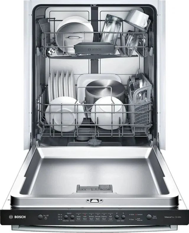 Bosch® Ascenta® Series 24″ Stainless Steels Built In Dishwashers