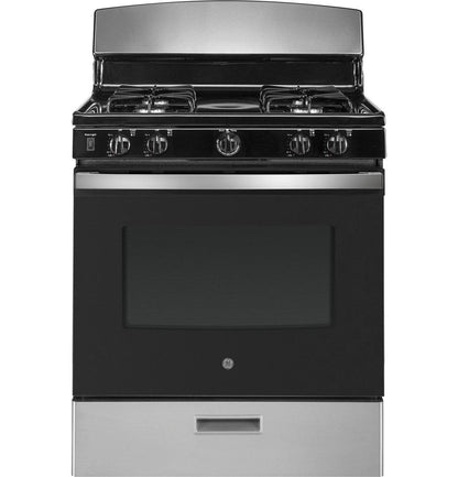 GE 30″ Free-Standing Gas Range JGBS30RETSS