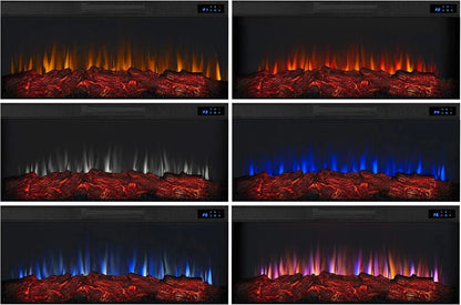Real Flame Bernice Landscape Electric Fireplaces.
