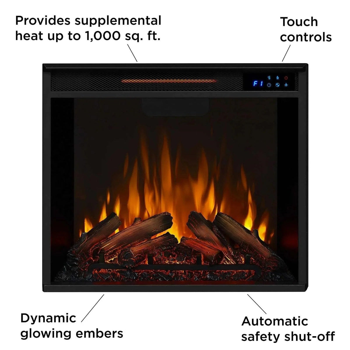 Real Flame Chateau Corner Electrics Fireplace.