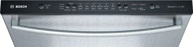 Bosch® Ascenta® Series 24″ Stainless Steels Built In Dishwashers