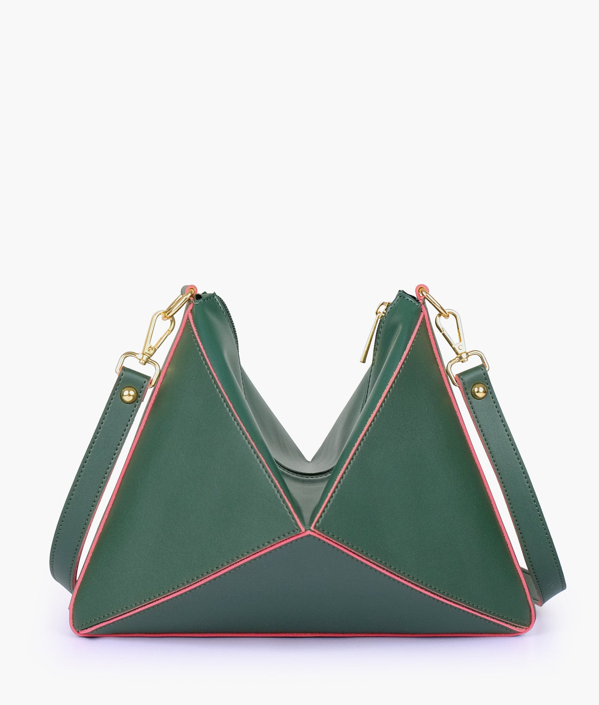 Army green color  triangle flex bag