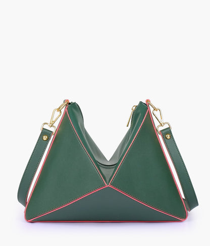 Army green color  triangle flex bag