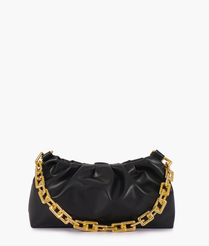 Black color cloud bag