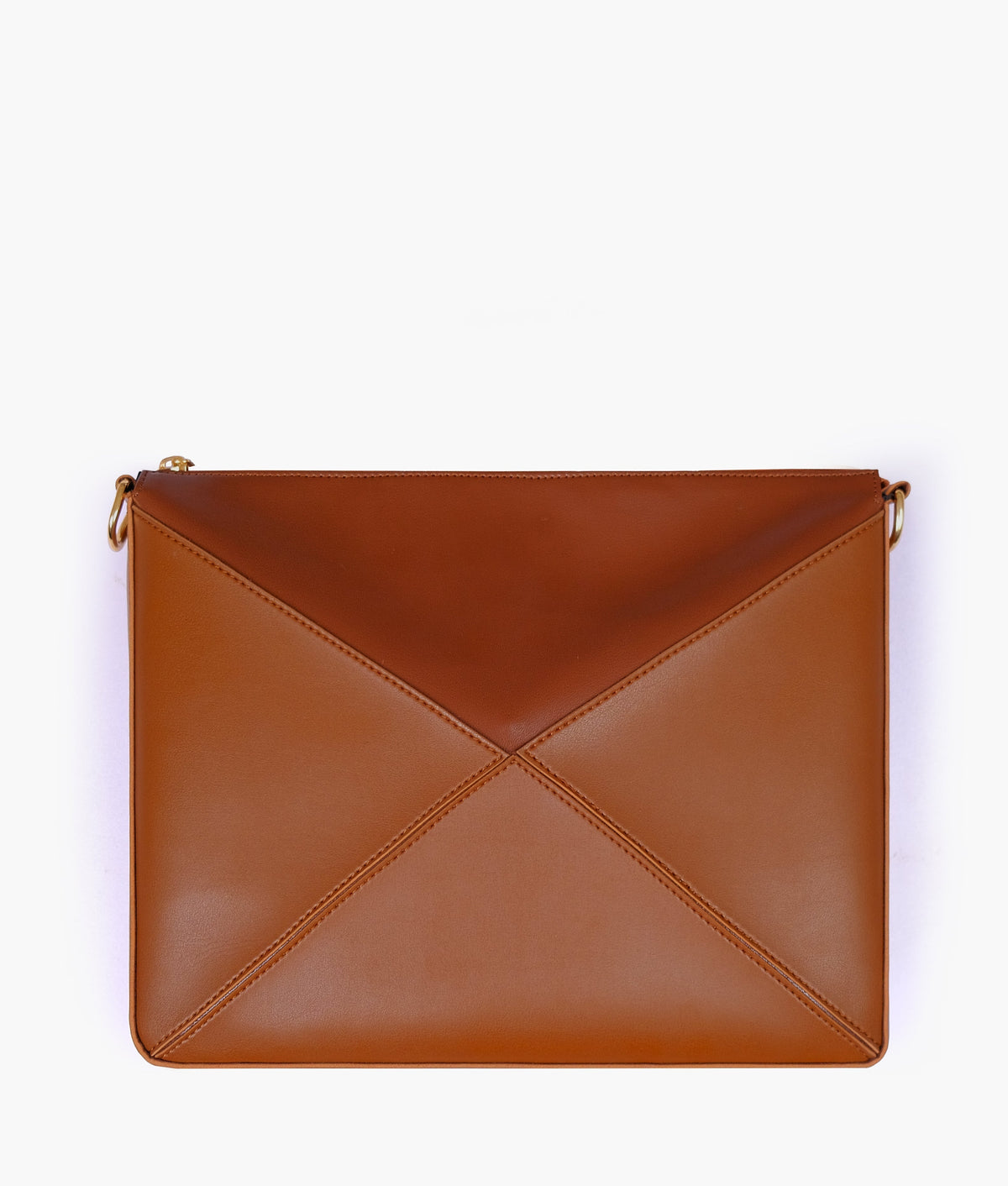 Brown color triangle flex bag