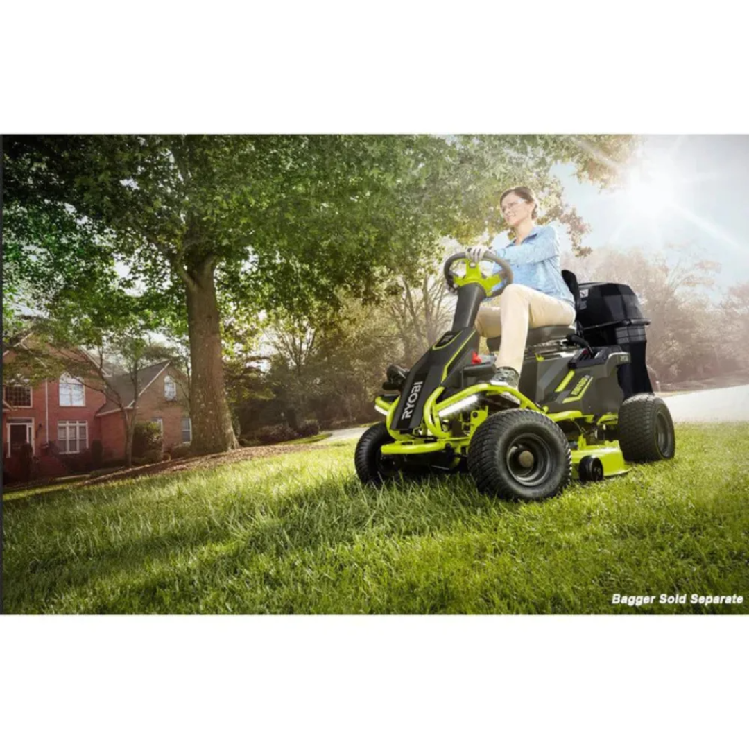 RYOBI 38 in. 100 Ah Battery Electric Rear Engine Riding Lawn Mower image 3