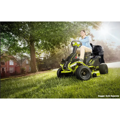 RYOBI 38 in. 100 Ah Battery Electric Rear Engine Riding Lawn Mower image 3
