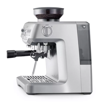 Breville Stainless Steel Barista Express Espresso Machine Light Silver BES870XL: 15 Bars Pressure, Milk Frother, Grinder image 2