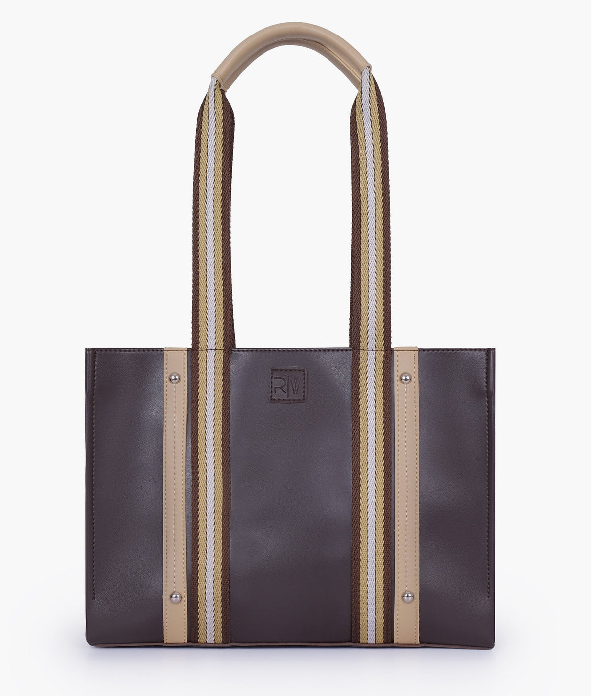 Dark brown  strap  bag