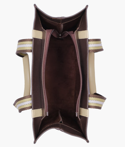 Dark brown  strap  bag