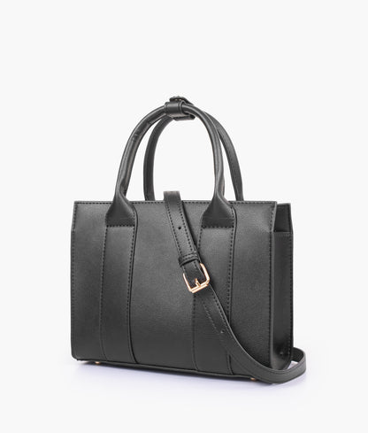 The black mini tote bag for women