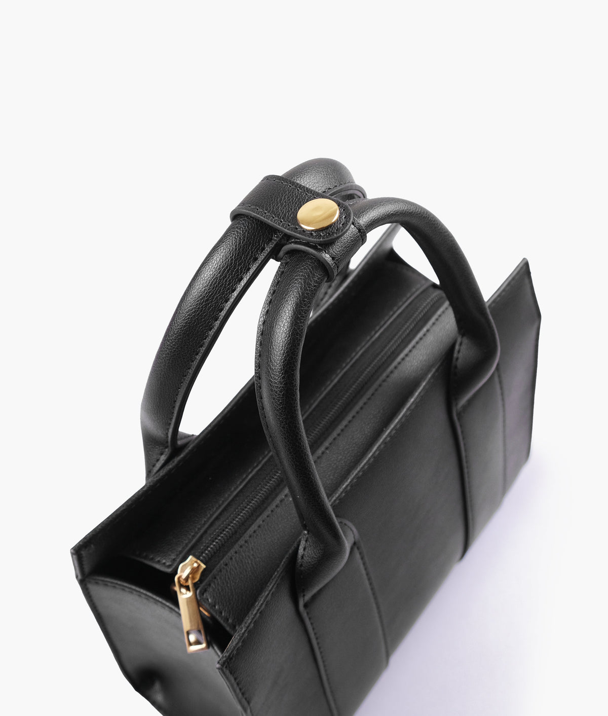 The black mini tote bag for women