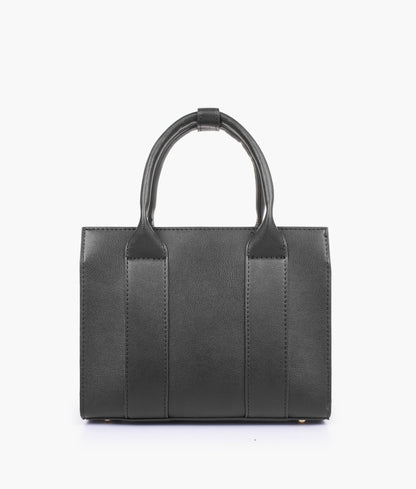 The black mini tote bag for women