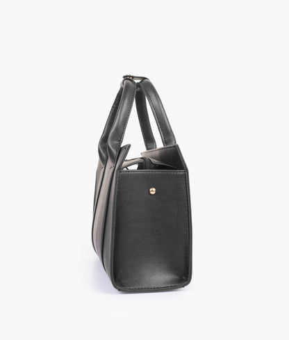 The black mini tote bag for women