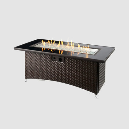 Montego Linear Gas Fire Pit Table image 0