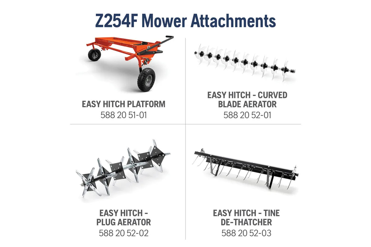 Husqvarna Z254F 54″ 24 HP Kawasaki Zero-Turn Riding Lawn Mower image 4
