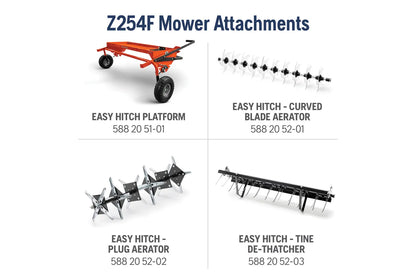 Husqvarna Z254F 54″ 24 HP Kawasaki Zero-Turn Riding Lawn Mower image 4