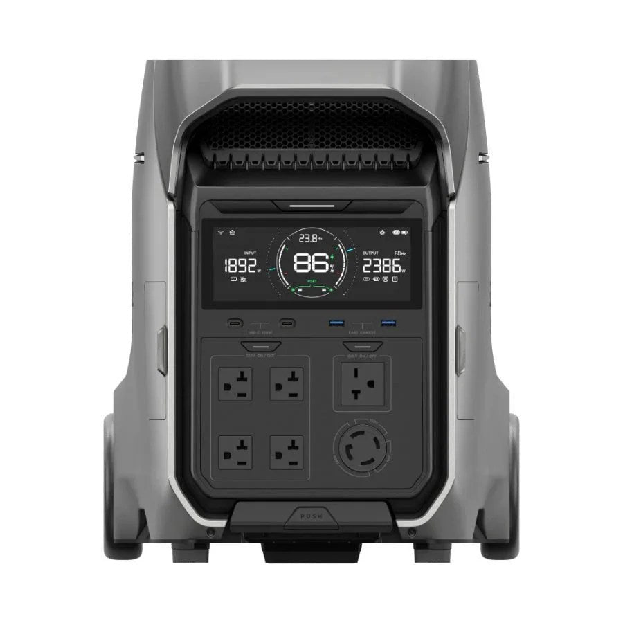 EcoFlow DELTA Pro 3 Portable Power Station | 4096Wh | 4000W | 2600W Solar Input