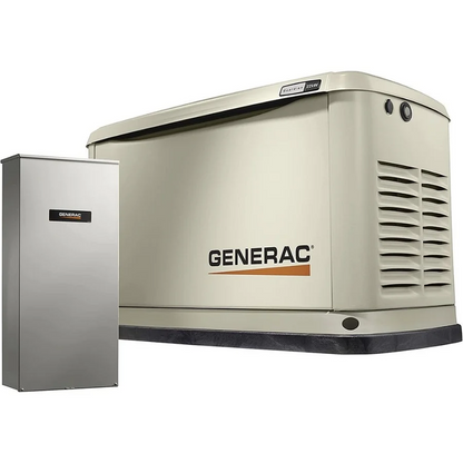 Generac 7043 22kW Air Cooled Guardian Series Home Standby Generator with 200-Amp Transfer Switch image 0