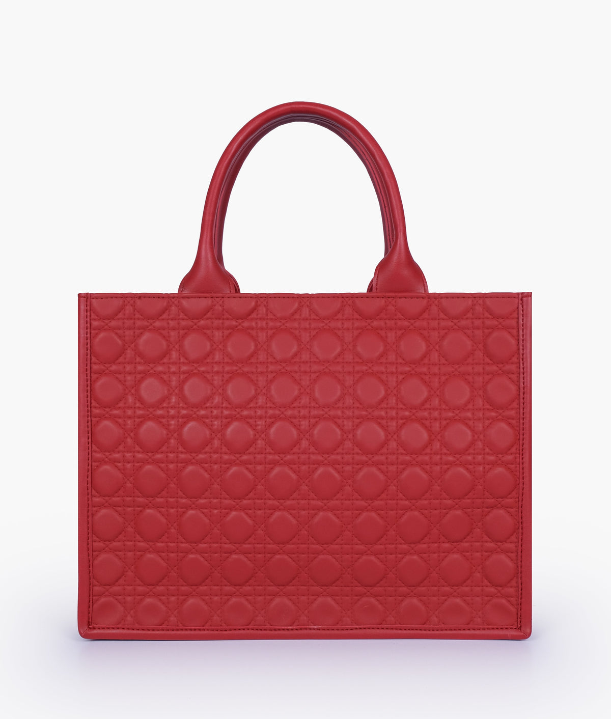 Red box tote bag