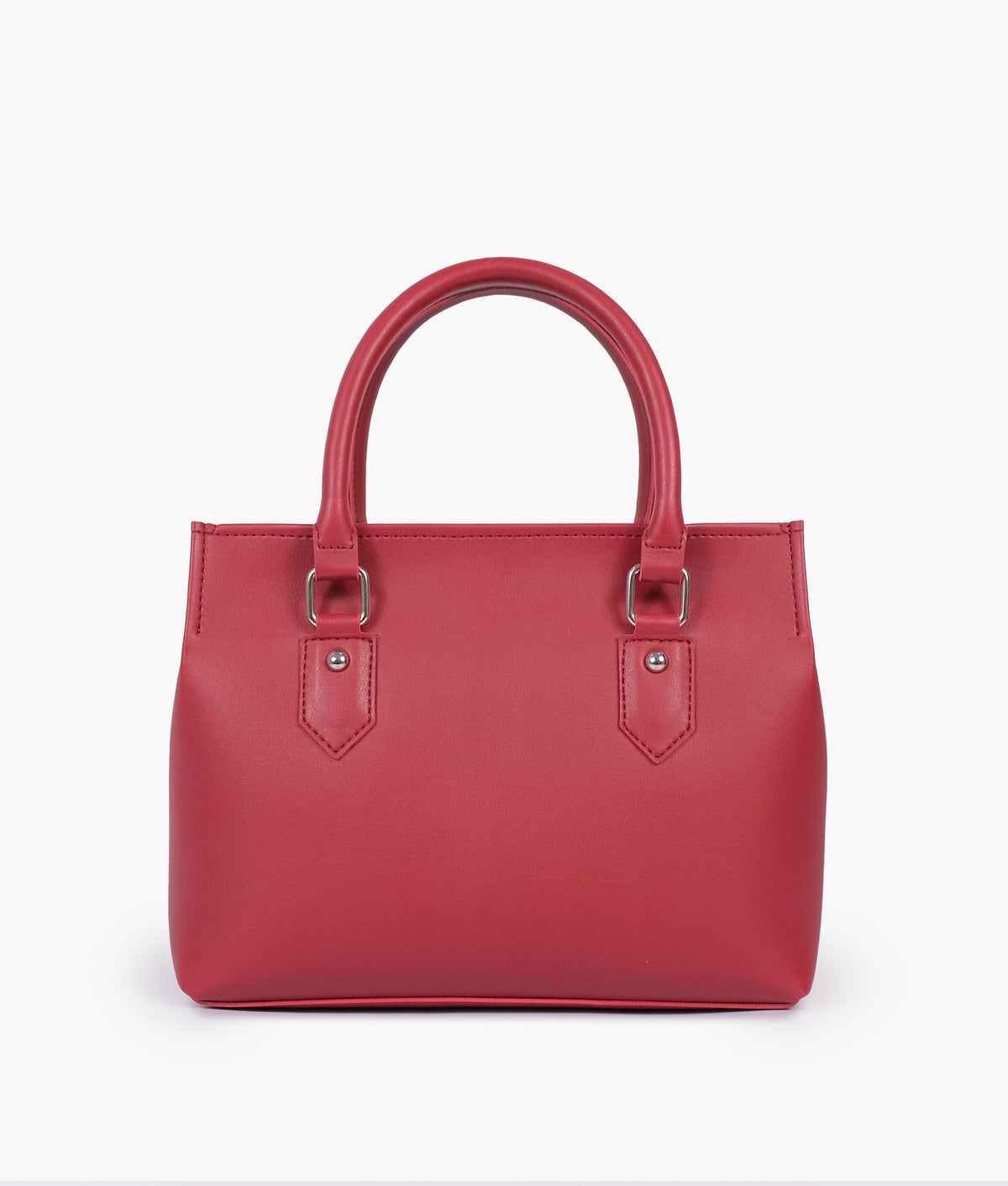 Red color small satchel bag