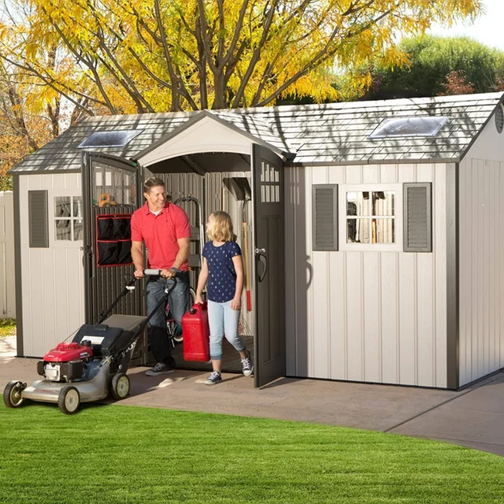 Lifetime 15′ x 8′ Shed Side Entry